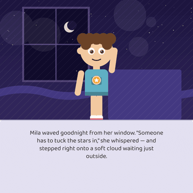 A page from Sleepy Star Sailor