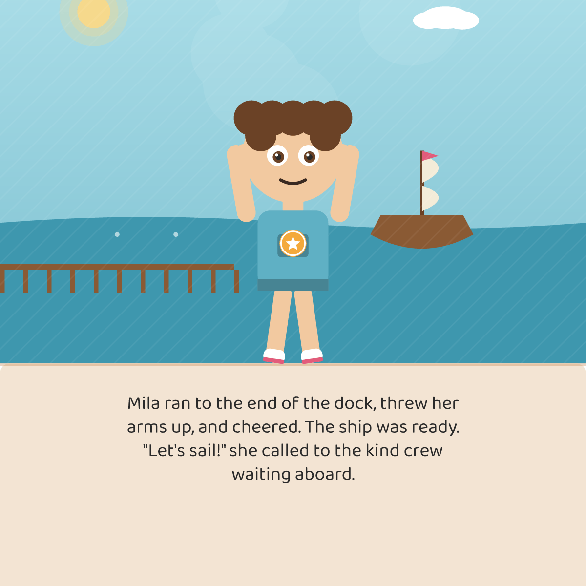 A page from Treasure of Coral Cove